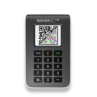 ReinerSCT Reiner SCT tan Jack photo QR - Schwarz - TFT - 4,5 cm (1.77 Zoll) - 128 x 160 Pixel - CMOS - WEEE