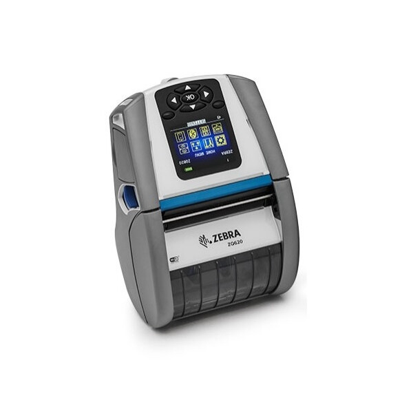 Zebra ZQ620 - Direkt Wärme - 203 x 203 DPI - 115 mm/sek - Verkabelt & Kabellos - Lithium-Ion (Li-Ion) - Grau