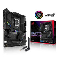 ASUS ROG STRIX B760-F GAMING WIFI - Intel - LGA 1700 - Intel® Celeron® - Intel® Core™ i3 - Intel® Core™ i5 - Intel® Core™ i7 - Intel® Core™ i9,... - LGA 1700 - DDR5-SDRAM - 128 GB