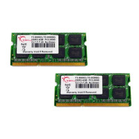 G.Skill 8GB DDR3-1066 SQ - 8 GB - 2 x 4 GB - DDR3 - 1066 MHz - 204-pin SO-DIMM