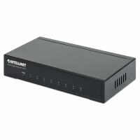 Intellinet 8-Port Gigabit Ethernet Switch - Metall -...