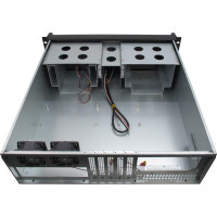 Inter-Tech 3U-3098-S - Rack - Server - Schwarz - ATX -...