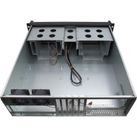 Inter-Tech 3U-3098-S - Rack - Server - Schwarz - ATX - micro ATX - uATX - Mini-ITX - Stahl - 3U