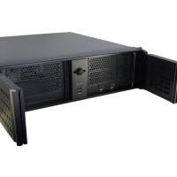 Inter-Tech 3U-3098-S - Rack - Server - Schwarz - ATX - micro ATX - uATX - Mini-ITX - Stahl - 3U