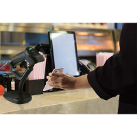 Datalogic QuickScan I QD2220 Kit Linear Imager USB-only Black (Kit includes Scanner USB Cable 90A052065 and Stand STD-QW25-BK)