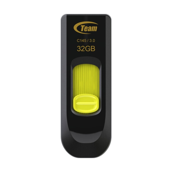 Team Group C145 - 32 GB - USB Typ-A - 3.2 Gen 1 (3.1 Gen 1) - Dia - 5 g - Schwarz - Gelb