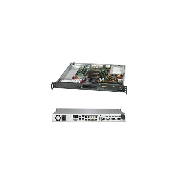 Supermicro SuperServer 5019C-M4L - Intel C242 - LGA 1151 (Socket H4) - Intel® Celeron® - Intel® Core™ i3 - Intel® Pentium® - Intel® Xeon® - DDR4-SDRAM - 4GB - 8GB - 16GB - 32GB - 128 GB