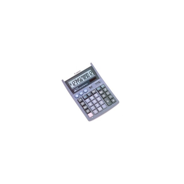 Canon TX-1210E - Desktop - Display-Rechner - 12 Ziffern - Display klappbar - Batterie/Solar - Lila