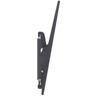 Manhattan Universal TV-Wandhalterung - neigbar und horizontal nachjustierbar - Geeignet für Bildschirme von 37" bis 80"* und bis zu 80 kg - lässt sich auch nach der Montage horizontal justieren - schwarz - 80 kg - 94 cm (37 Zoll) - 2,03 m (80 Zoll) - 200