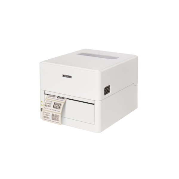 Citizen CL-H300SV Printer_ Silver Ion USB White EN Plug space for Optional