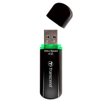 Transcend JetFlash 600 - 4 GB - USB Typ-A - 2.0 - Kappe - 10,3 g - Schwarz