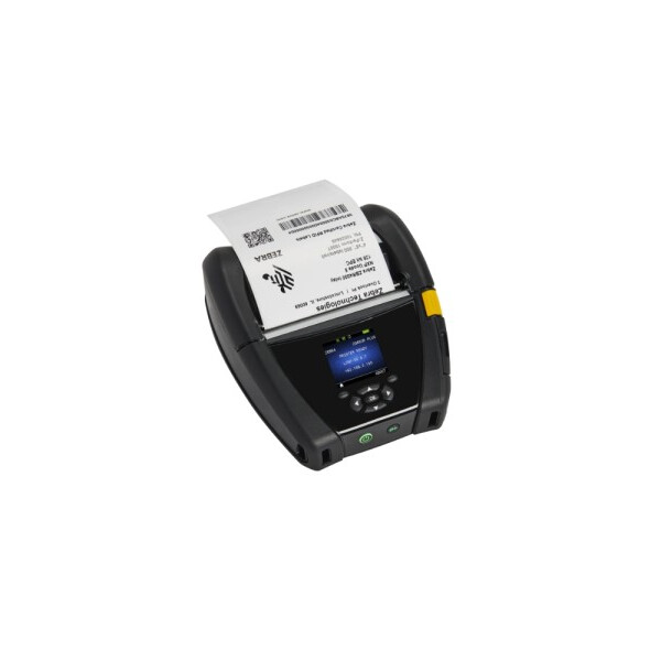 Zebra DT Printer ZQ630 Plus RFID_ English fonts Dual 802.11AC BT4.x Linered platen 0