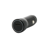 Mobilis Car Charger 1 USB C 12-24V - 5V 2.4A - Soft bag -...