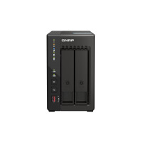 QNAP TS-253E - NAS - Tower - Intel&reg; Celeron&reg; - J6412 - Schwarz