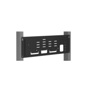 Zebra BRKT-EC30-10SC1-01 - Montageplatte - Schwarz - Metall - EC30 - 48,3 cm (19 Zoll) - 1 Stück(e)
