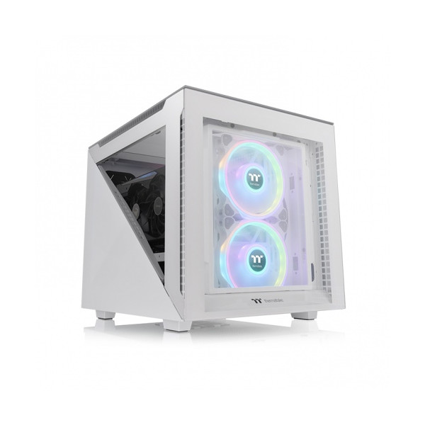 Thermaltake Tt Divider 200 TG wh mATX| CA-1V1-00S6WN-00
