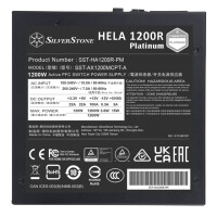SilverStone e HELA 1200R Platinum - power supply - Cybenetics Platinum PCIe 5.0 fully modular