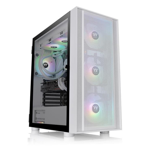 Thermaltake H570 TG ARGB - Midi Tower - PC - Weiß - ATX - EATX - micro ATX - Mini-ITX - SPCC - Gehärtetes Glas - Multi