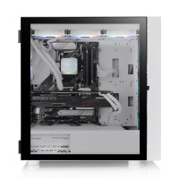 Thermaltake H570 TG ARGB - Midi Tower - PC - Weiß - ATX - EATX - micro ATX - Mini-ITX - SPCC - Gehärtetes Glas - Multi