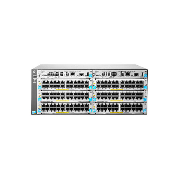 HPE 5406R zl2 - 444,5 mm - 450,9 mm - 175,3 mm - 11,1 kg - 6 freie Modulsteckplätze; Unterstützung für maximal 48 10GbE-Anschlüsse - 144...
