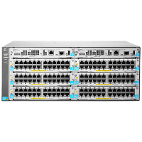 HPE 5406R zl2 - 444,5 mm - 450,9 mm - 175,3 mm - 11,1 kg - 6 freie Modulsteckplätze; Unterstützung für maximal 48 10GbE-Anschlüsse - 144...