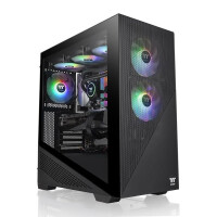 Thermaltake Divider 370 TG - Midi Tower - PC - Schwarz -...