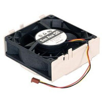 Supermicro PWM Fan - Ventilator - 8 cm - 6500 RPM - 53 dB - 84,3 cfm - Beige - Schwarz