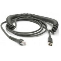 Datalogic 5m USB2.0 A - Schwarz - USB A - 5 m