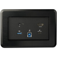 StarTech.com Dockingstation für Konferenzräume - Universelles Laptop Dock - 4K HDMI, 60W P