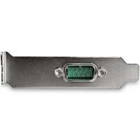 StarTech.com 1 Port Serielle Schnittstellenkarte PCIe mit 16950 UART - PCIe - Seriell - PCIe 1.1 - RS-232 - Grün - 277385 h