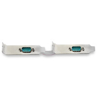 StarTech.com 2 Port Serielle Schnittstellenkarte PCIe mit 16950 UART - Mini PCI Express - Seriell - PCIe 1.1 - RS-232 - 222366 h - CE - FCC