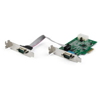 StarTech.com 2 Port Serielle Schnittstellenkarte PCIe mit...