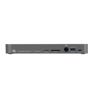 OWC OWCTB3DK14PSG - Verkabelt - Thunderbolt 3 - 85 W - 3,5 mm - Grau - MicroSD (TransFlash),MicroSDHC,MicroSDXC,SD,SDHC,SDXC