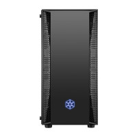 SilverStone FARA B1 RGB - Tower - PC - Kunststoff - Stahl - Gehärtetes Glas - Schwarz - ATX - micro ATX - Mini-ITX - Rot/Grün/Blau