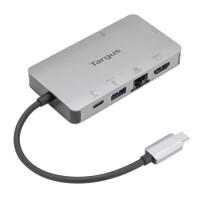 Targus DOCK419 - Kabelgebunden - USB 3.2 Gen 1 (3.1 Gen 1) Type-C - 100 W - 10,100,1000 Mbit/s - 10BASE-T - 100BASE-TX - 1000BASE-T - IEEE 802.3 - IEEE 802.3ab - IEEE 802.3u