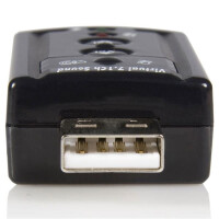 StarTech.com USB Audio Adapter 7.1 - USB Soundkarte extern - 7.1 Kan&auml;le - USB