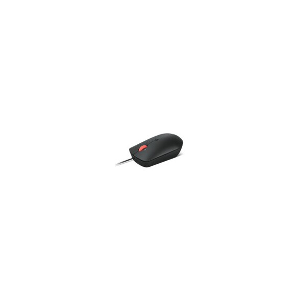Lenovo 4Y51D20850 - Beidhändig - Optisch - USB Typ-C - 2400 DPI - Schwarz