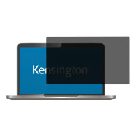 Kensington Blickschutzfilter - 2-fach - abnehmbar für 15,6" Laptops 16:9 - 39,6 cm (15.6 Zoll) - 16:9 - Notebook - Rahmenloser Blickschutzfilter - Anti-Glanz - Antireflexbeschichtung - Privatsphäre - 30 g