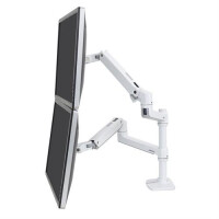 Ergotron LX Dual Stacking Arm - Befestigungskit -...