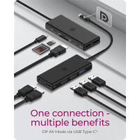 ICY BOX IB-DK4011-CPD USB Type-C Docking Station