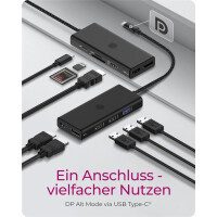ICY BOX IB-DK4011-CPD USB Type-C Docking Station