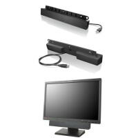 Lenovo USB Soundbar - 2.0 Kan&auml;le - 2,5 W - 70 dB -...