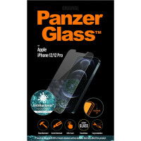 PanzerGlass 2708 - Klare Bildschirmschutzfolie - Handy/Smartphone - Apple - iPhone 12/12 Pro - Kratzresistent - Antibakteriell - Transparent