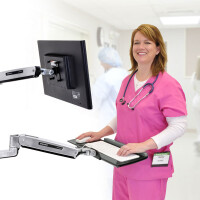 Ergotron LX Sit-Stand Wall Mount Keyboard Arm - 6,5 kg