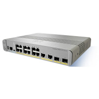 Cisco Catalyst WS-C3560CX-12TC-S - Managed - L2/L3 - Gigabit Ethernet (10/100/1000) - Vollduplex - Rack-Einbau