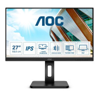 AOC P2 27P2Q - 68,6 cm (27 Zoll) - 1920 x 1080 Pixel - Full HD - LED - 4 ms - Schwarz