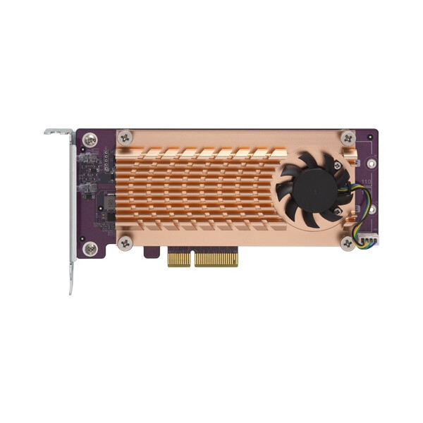 QNAP QM2 - PCIe - M.2 - PCIe 2.0 - Kupfer - 68,9 mm - 147,2 mm