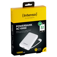 Intenso Powerbank XC 10000 10.000mAh Wei&szlig;