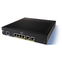 Cisco C927-4P - Ethernet-WAN - Gigabit Ethernet - DSL-WAN - Schwarz