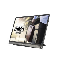 ASUS ZenScreen MB16ACE - 39,6 cm (15.6 Zoll) - 1920 x 1080 Pixel - Full HD - LED - 5 ms - Grau